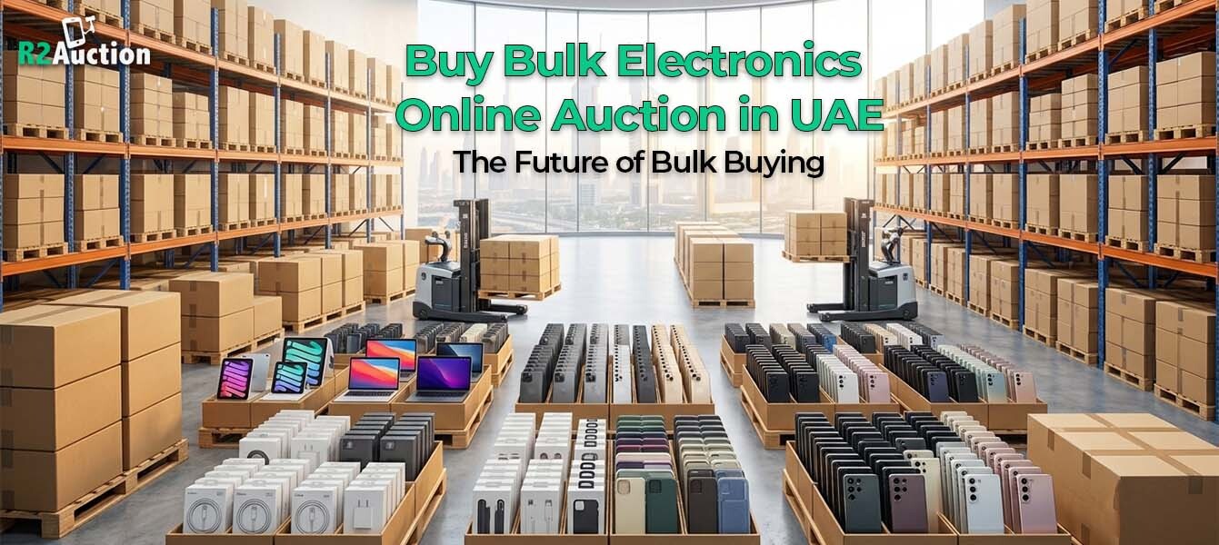 Buy Bulk Electronics Online Auction in UAE: The Future of Bulk Buying